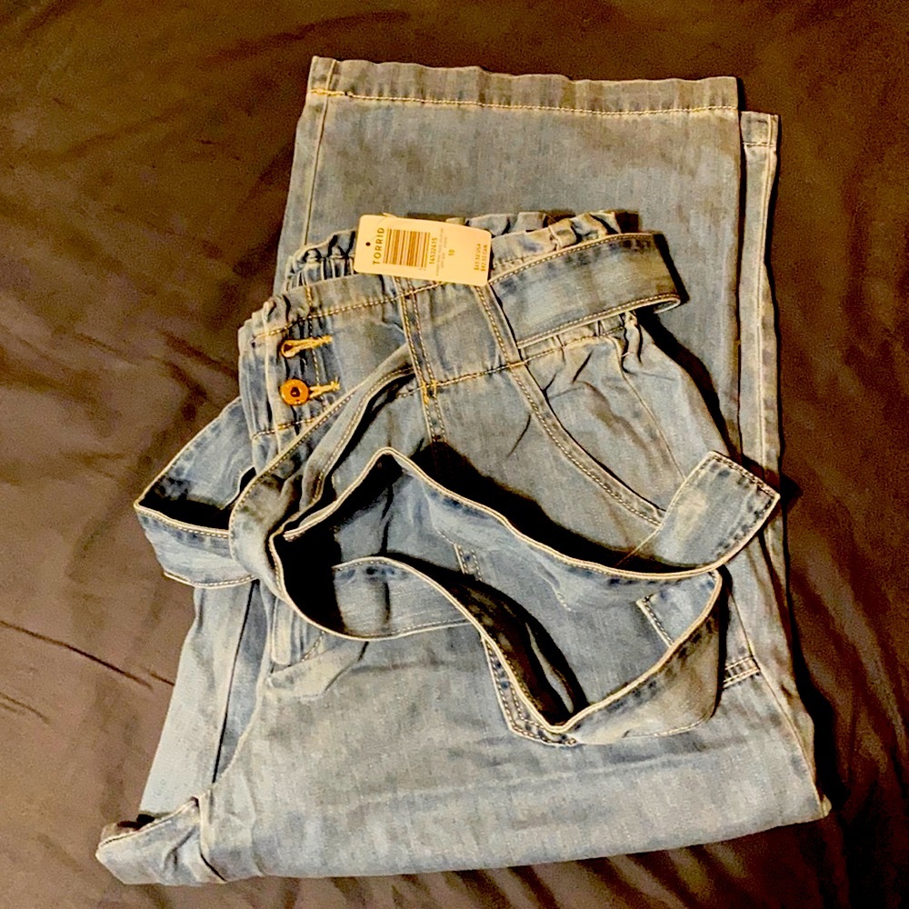 Torrid Paper Bag Waist Pant NWT size 10